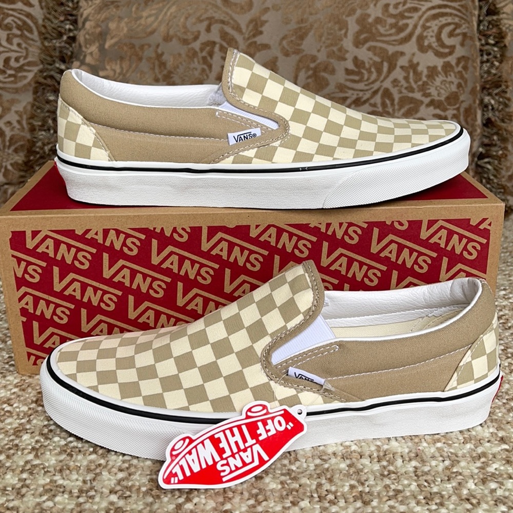 Vans Classic Slip-On Checkerboard Incens/Trwht Men - Picture 3 of 16
